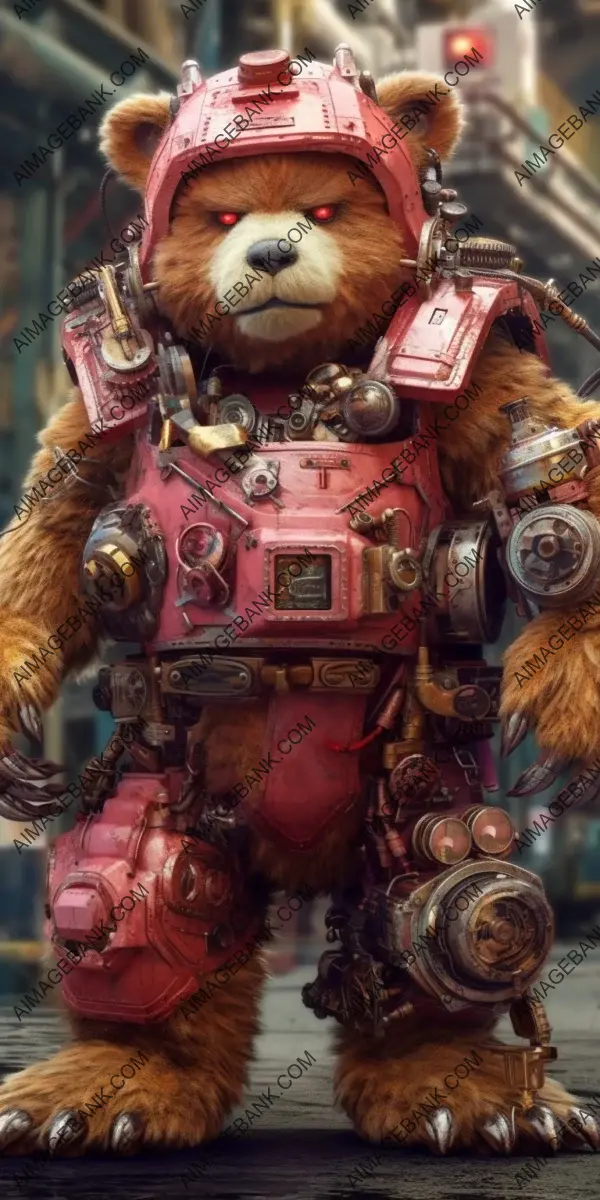 Embracing the Gundam Vibe: Super Mecha Fozzy Bear Joins the Muppets