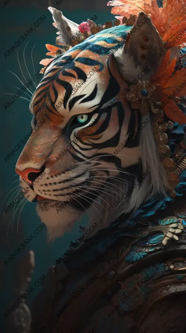 Mysterious Tiger-Shaped Character