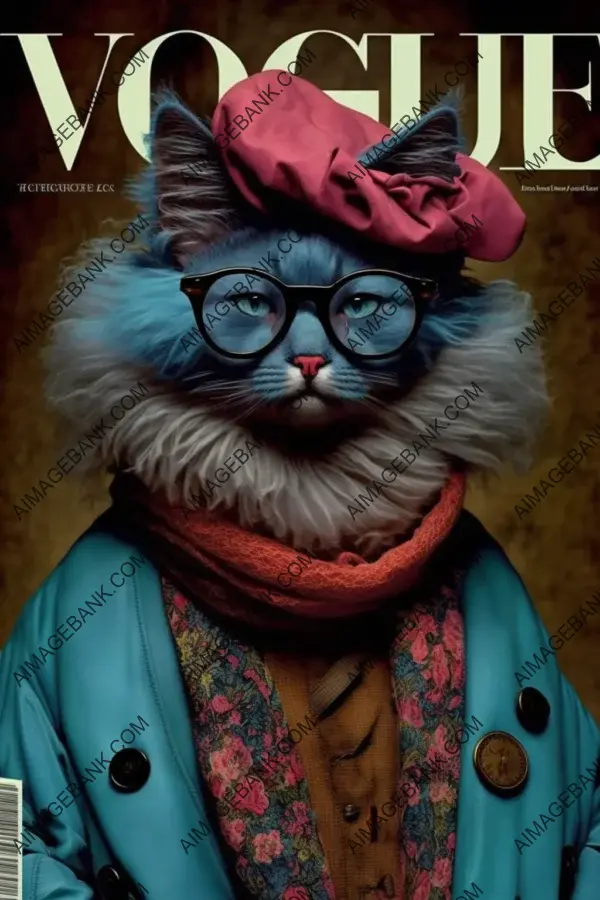 Cat Captures 80s Style