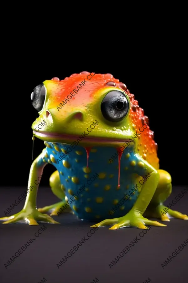 Neon Froggy with Rubber Egg Suit