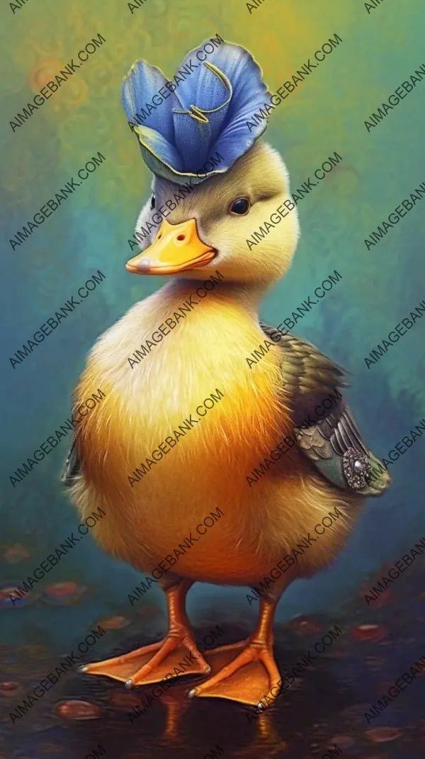 Realistic Duck Champion Artwork