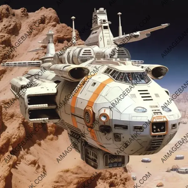 Eagle Spaceship in the 1999 Series