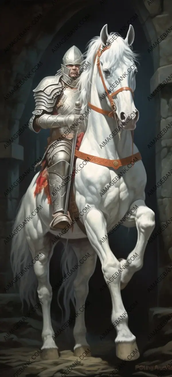 Dynamic Rearing Albino Centaur Ranger