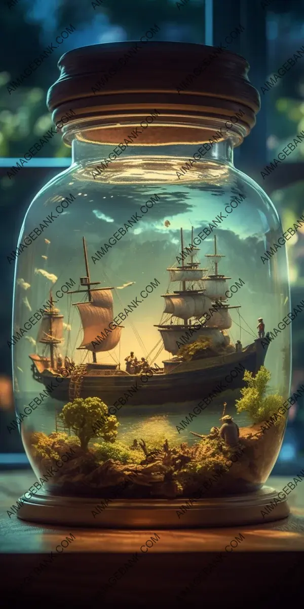 Pirate Ship Cinematic Aquarium