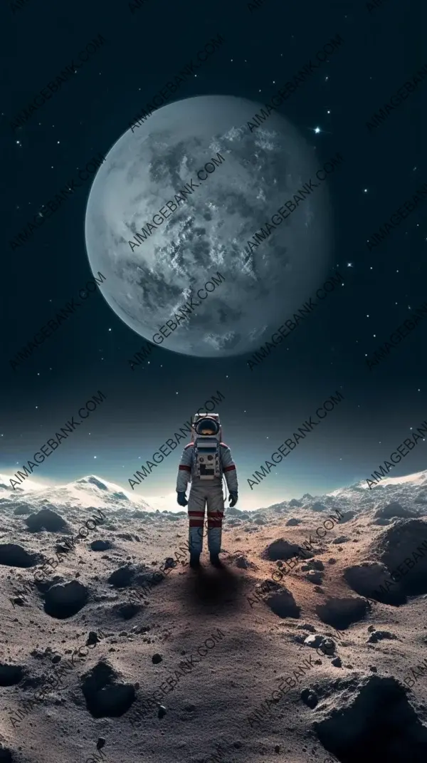 Photo Ultrarealistic Astronaut Futuristic