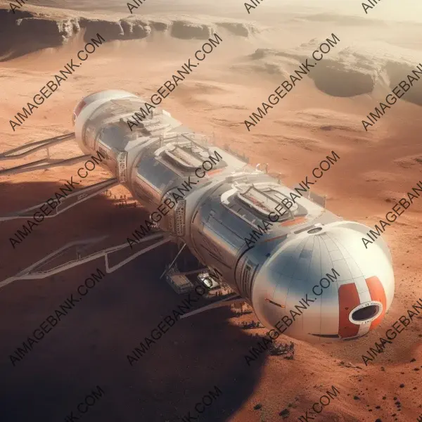 Space exploration blueprint: Detailed plans for a spacecraft journey to Mars