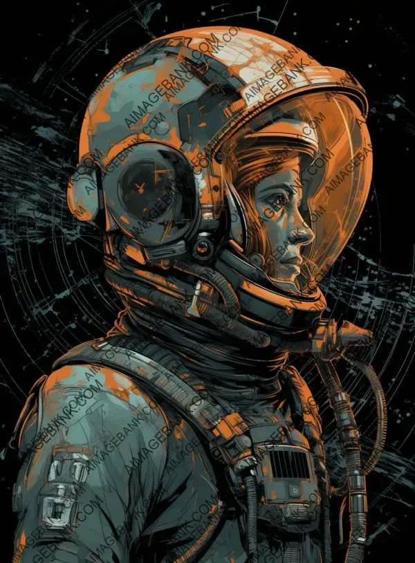 Advanced Gear: Astronaut&#8217;s Face on a Poster