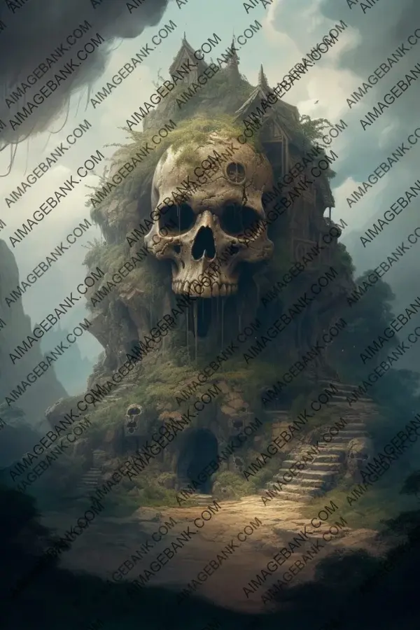 Enigmatic Skull House Exploration