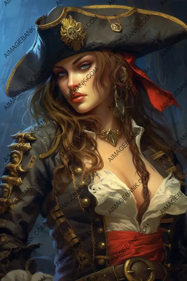 Highly Detailed Figures: Beautiful Pirate Women Art