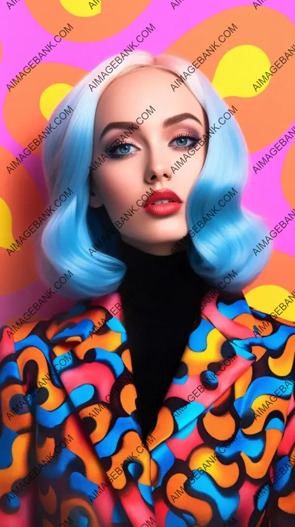 AI Pop Art Fashion Shoot