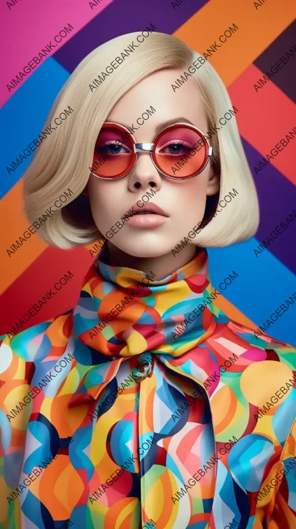 Pop Art Fashion Shoot Never