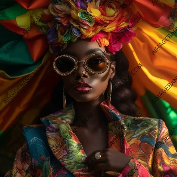 Rural Rainbow Fashion: Versace&#8217;s Ebony Goddess