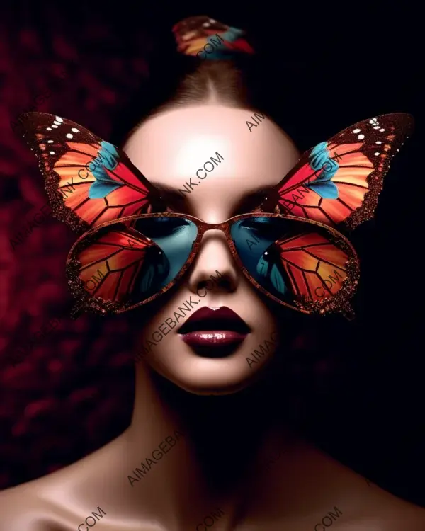 Sunglasses Shaped Like Butterflies: A Captivating Fashion Statement Inspired by Zuhair Murad