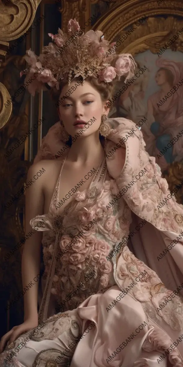 Captivating Artwork: Goddesses Created in a Rococo World of Beauty and Glamour