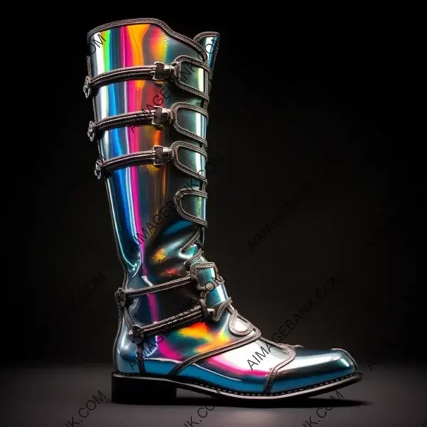 Sci-Fi Women&#8217;s Knee-High Boots: Prototype Armoror Design