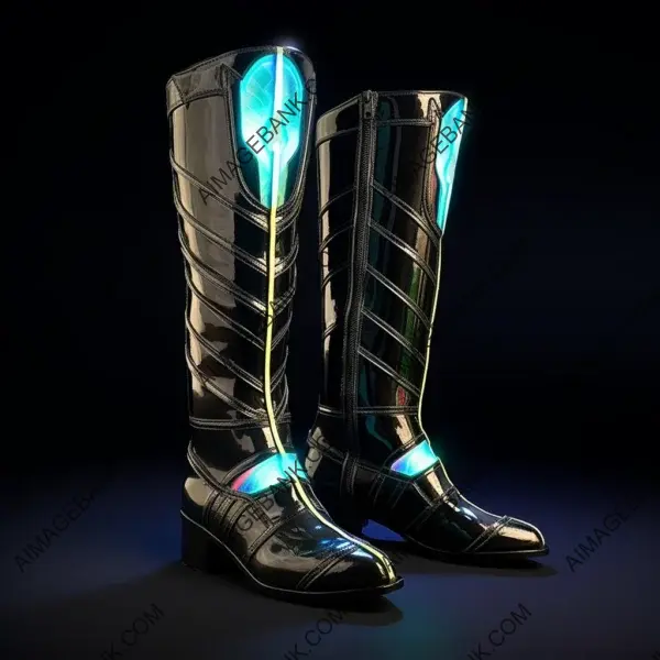 Armoror&#8217;s Sci-Fi Prototype: Women&#8217;s Knee-High Boots with Futuristic Design