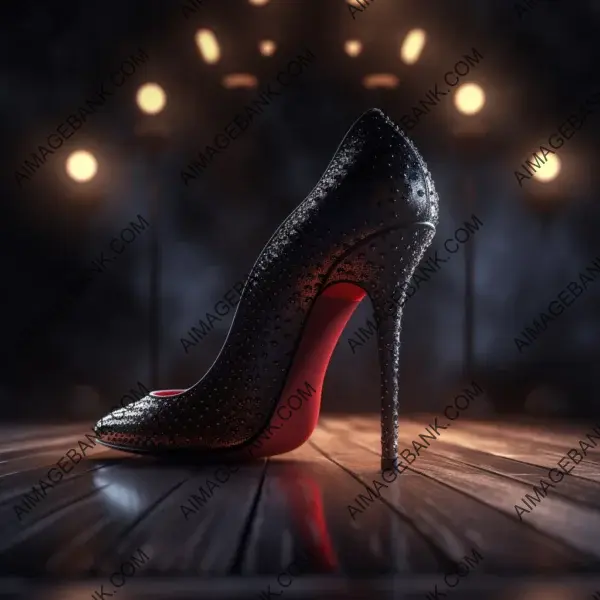 Indulge in Exquisite Details of Black Louboutin Heels