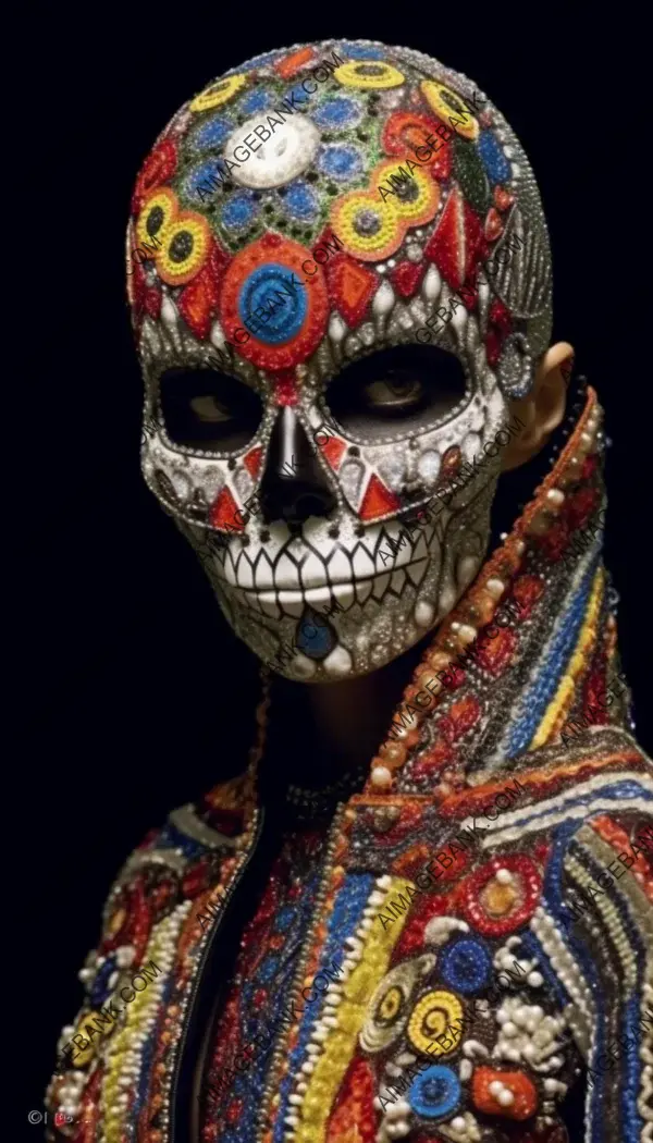 Captivating Pygmy Fashion Skull Motifs in Vibrant Style