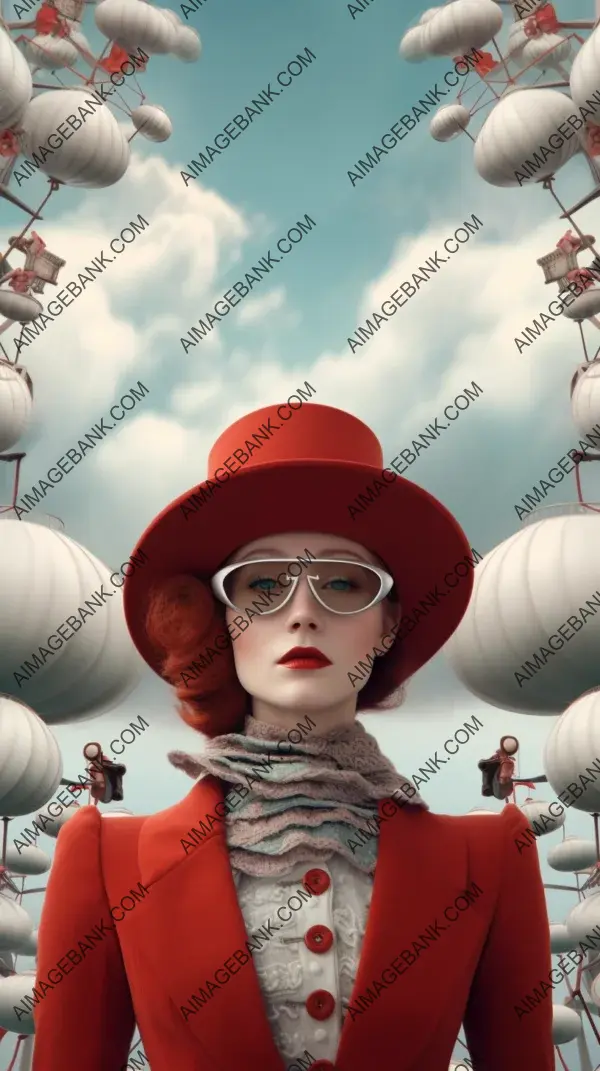 Elegance and Fashion-Forwardness in Red Hat Scene