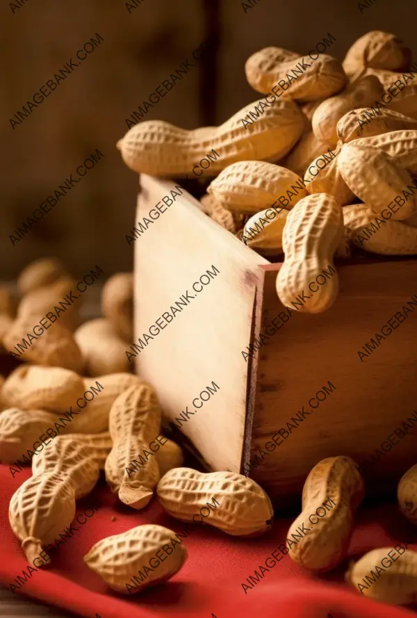 Peanuts Unveiled: Showcasing the Beauty of an Opened Peanut