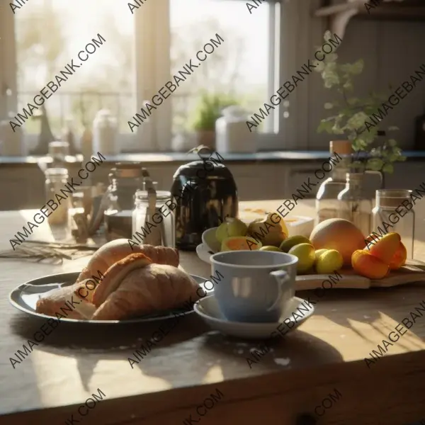 Visual Feast of a Beautifully Presented Breakfast