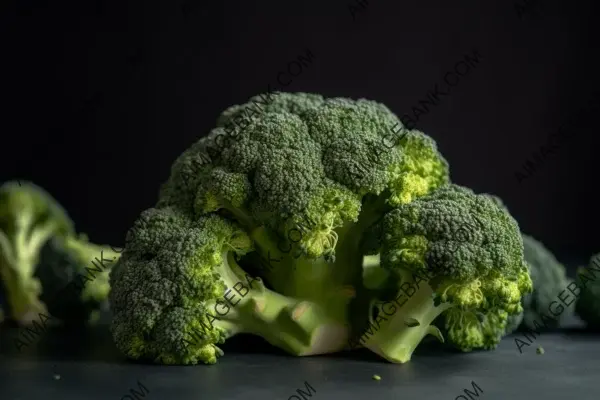 Crisp and Vibrant Green of Broccoli