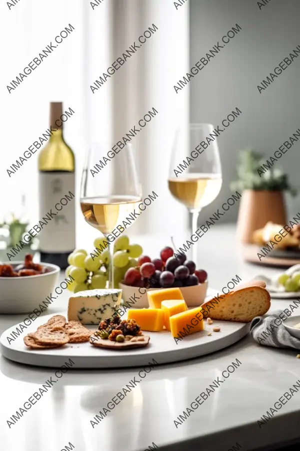 Experience Perfect Pairing Cheese Plate Glass Wine