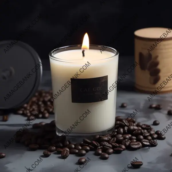 Experience Soothing Aromatic Qualities Coffee Scented Candle