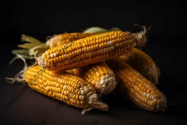 Savor Crisp Juicy Texture Freshly Delivered Corns
