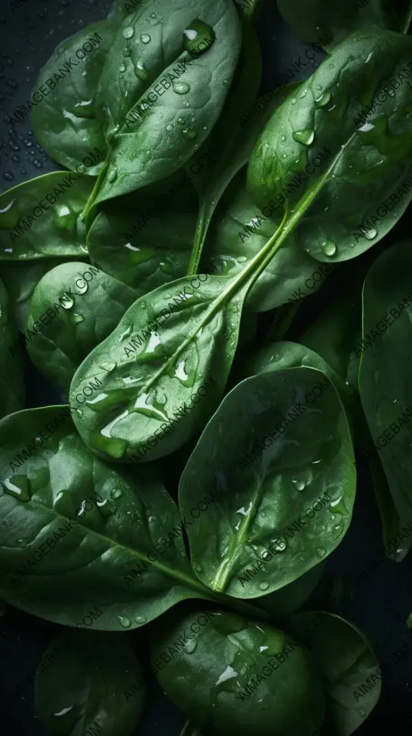 Wholesome Nutritious Qualities Fresh Spinach