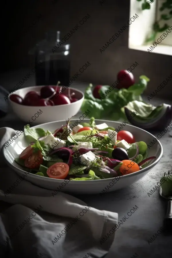 Refreshing Vibrant Qualities Classic Greek Salad