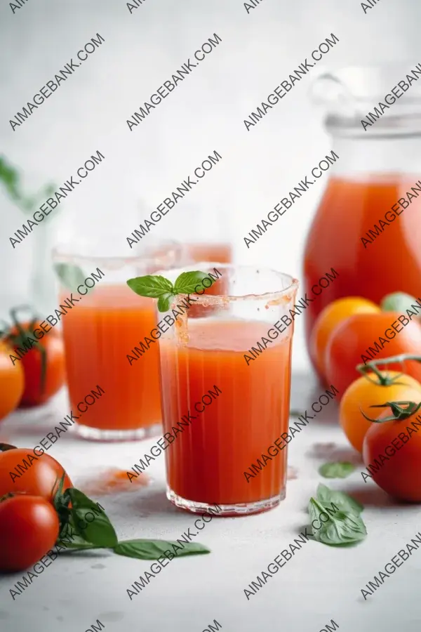 Refreshing Flavors of Tomato Fresh Juice