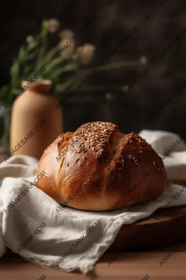 Simplicity and Satisfaction of Bread Slice