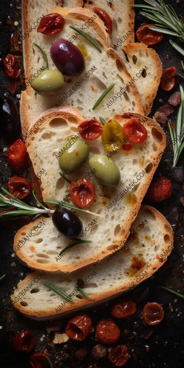 Crunchy Olive Rosemary Bread