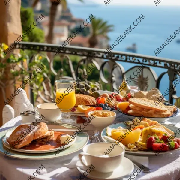 A Mediterranean feast: savoring the colors and flavors of a healthy breakfast