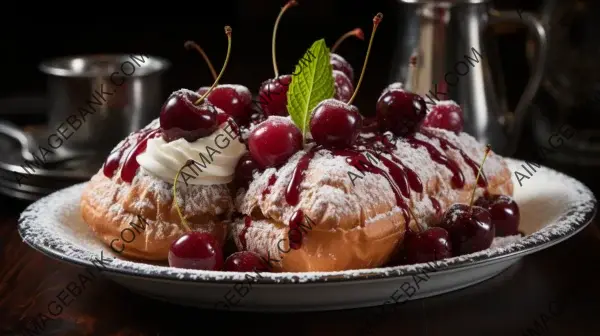 Captivating Zeppole di San Giuseppe Display