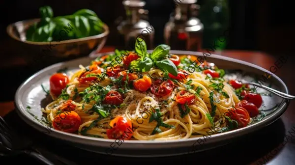 Italian Pasta Perfection: A Steaming Delight