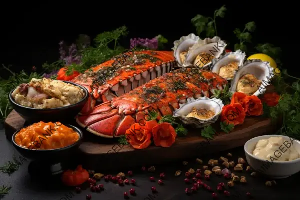 A Seafood Extravaganza: Exquisite Platter