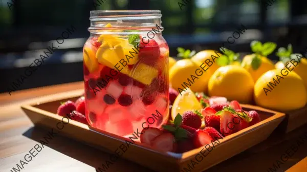 A Festive Blend: Fruity Sangria Fiesta