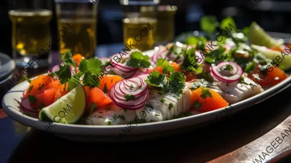 Savor the Freshness: Peruvian Ceviche.