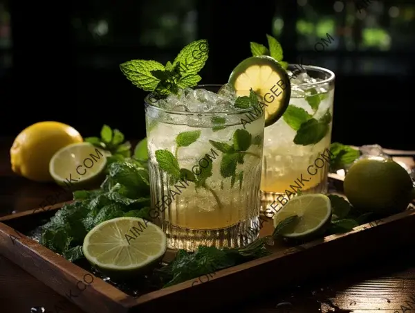 Tropical Mojito Magic: Refreshing Cocktails.