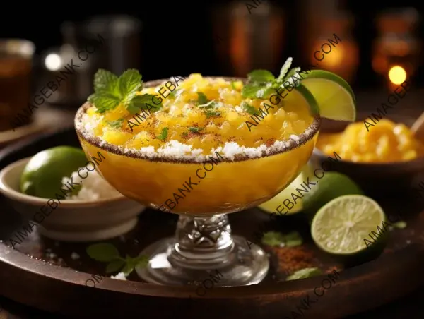 Savor the Flavor: Spicy Mango Margarita.