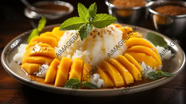 Thai Mango Sticky Rice: Tropical Delight.