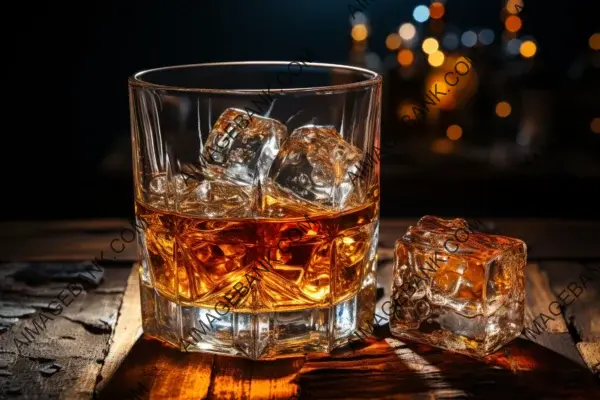 Smooth Whiskey on the Rocks.