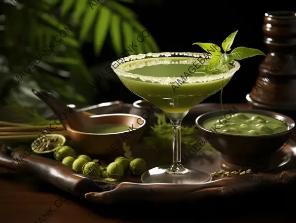 Serene Zen Green Tea Martini.