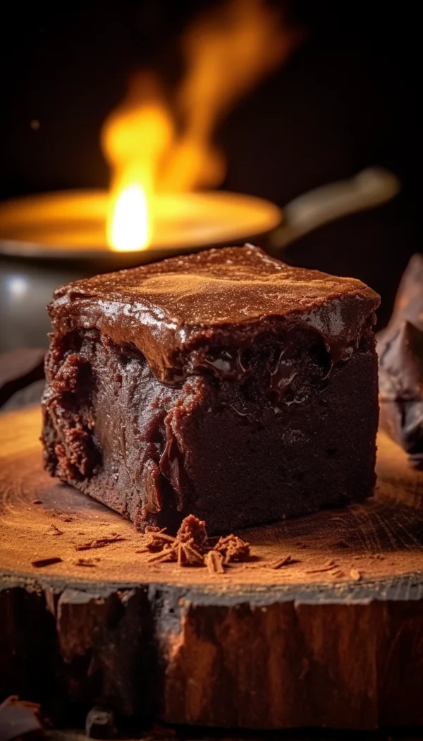 Irresistible Brownie with Rich Chocolate Fudge and Gooey Center