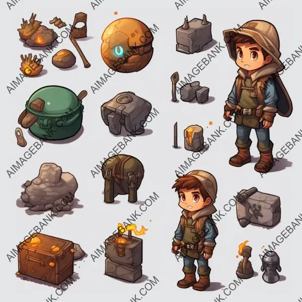 Sprite asset of my game character with maximum dimensions of 32px by 32px