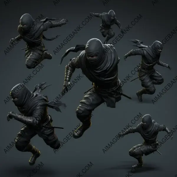 Crafting agile and acrobatic animations for a ninja character