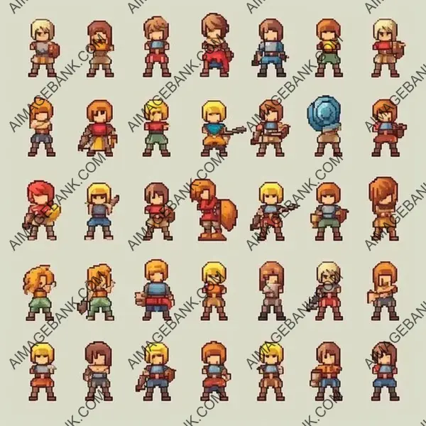 Designing an immaculate and hyper-detailed pixel art spritesheet