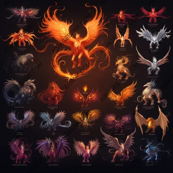 Developing a range of fantasy creature sprites, including various characters